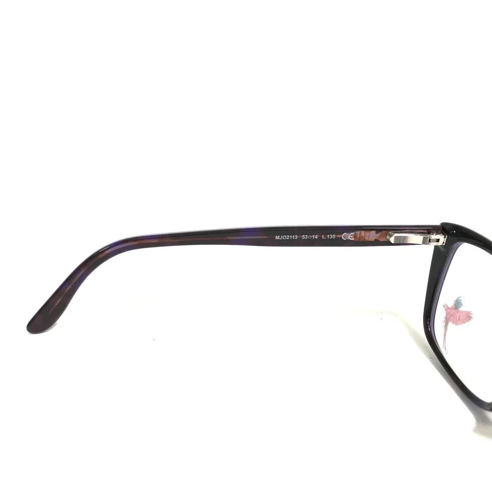 Maui Jim Eyeglasses Frames MJO2113-28D Dark Brown Purple Cat Eye 53-14-135